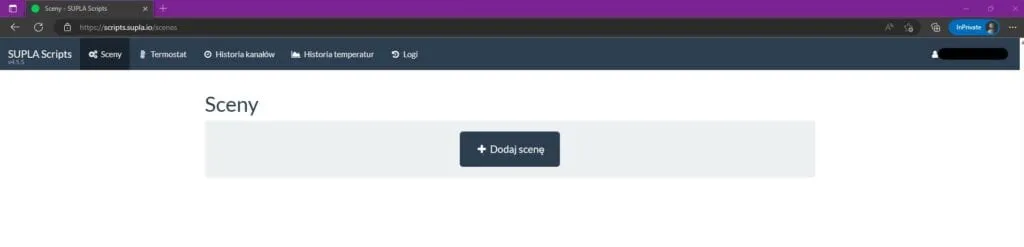 Sceny - Supla Scripts