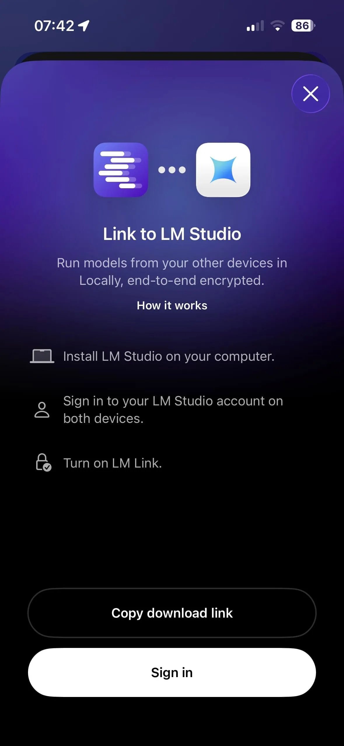 Locally AI — asystent głosowy i skróty iOS